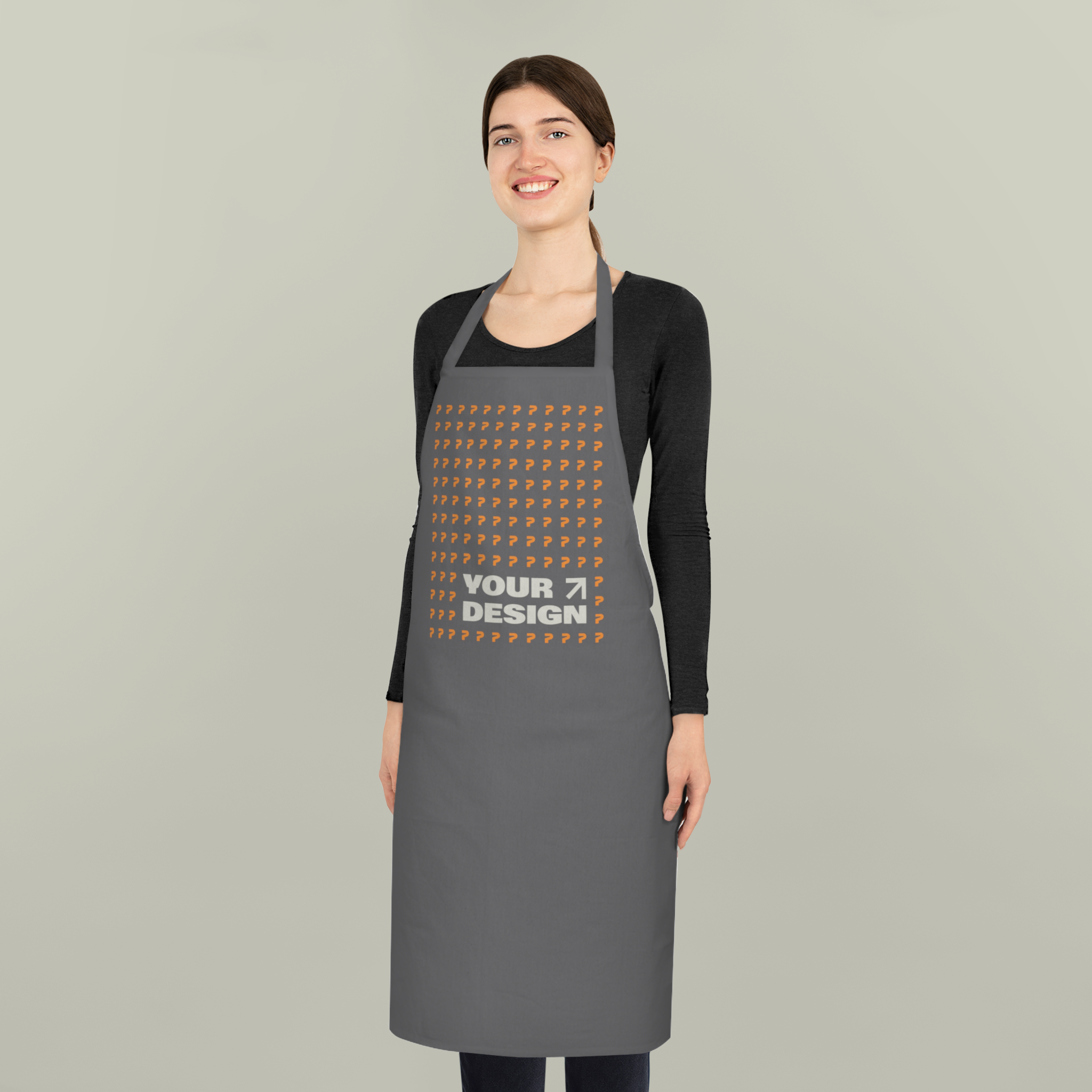 Custom logo apron colour range