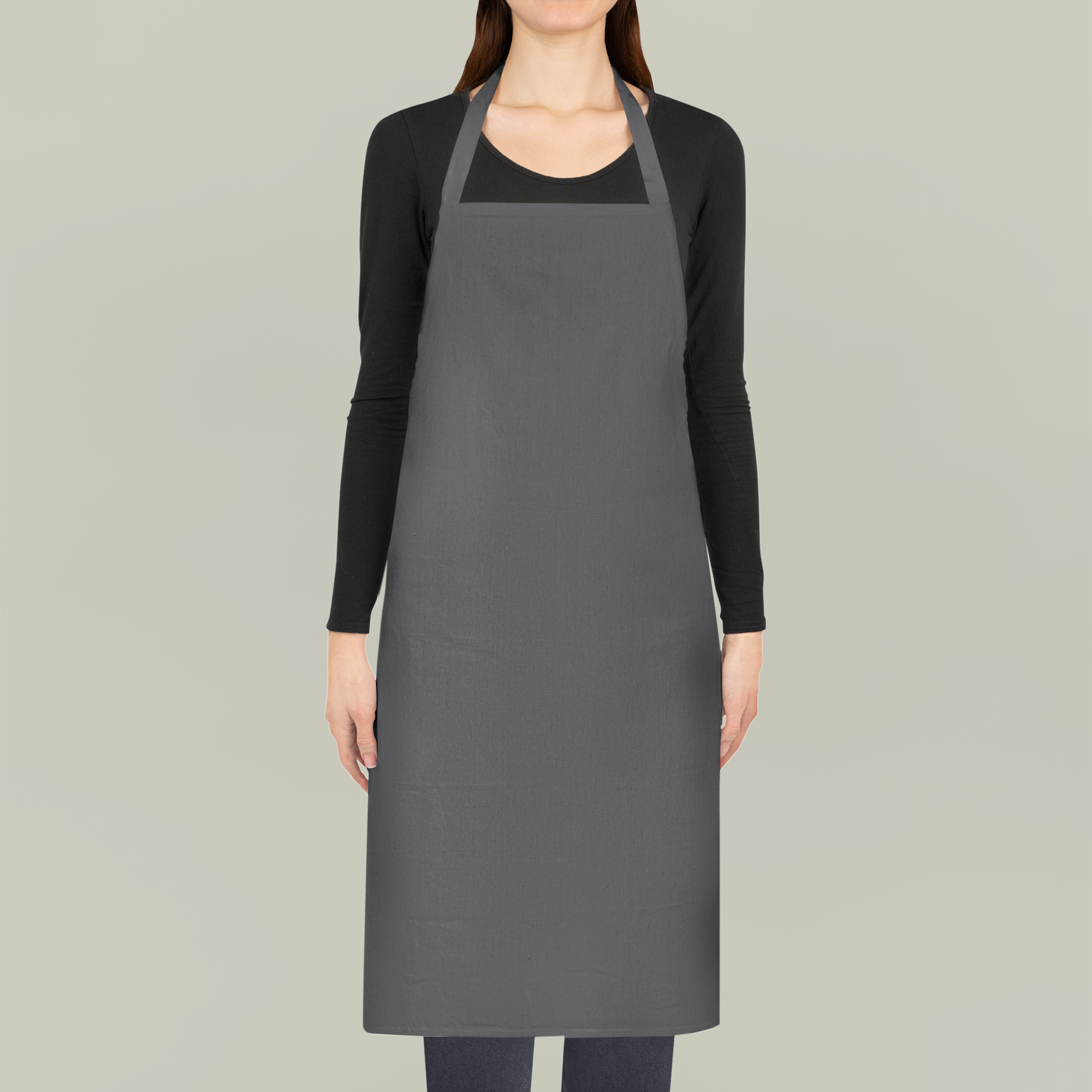 Cotton bib apron blank for custom logo printing